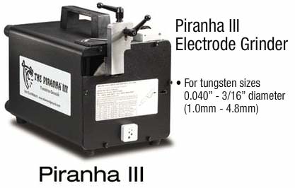 Piranha III tungsten welding electrode grinder